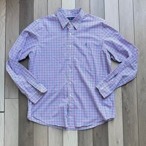 Polo ralph lauren plaid button